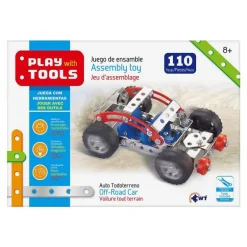 Auto Todo Terreno de Juguete Metálico para Armar