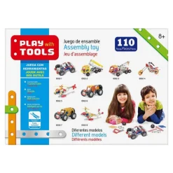 Auto Todo Terreno de Juguete Metálico para Armar