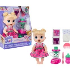 Baby Alive Harper Hugs Y El Set De Batidos Dulces