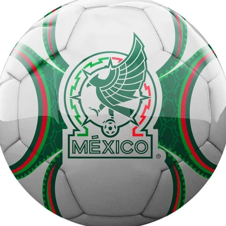 Balón de Fútbol de Voit No.5 de la Selección Mexicana Blanco