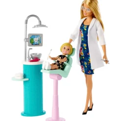 Barbie Careers Dentista Con Bebé