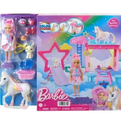 Barbie Chelsea Set de Juegos A Touch of Magic con Bebé Pegaso