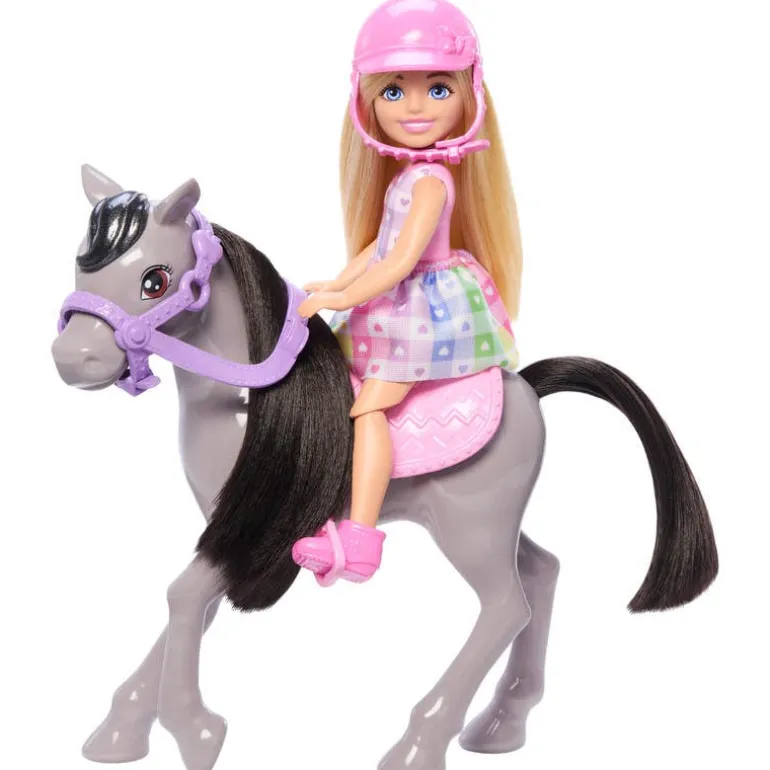 Barbie Chelsea Paseo En Pony