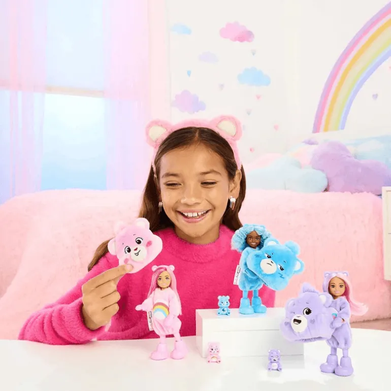 Barbie Cutie Reveal Muñeca Chelsea Ositos Cariñositos JCN97