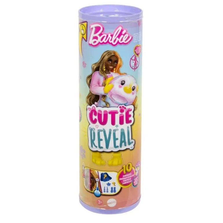 Barbie Cuttie Reveal Disfraz de Pingüino