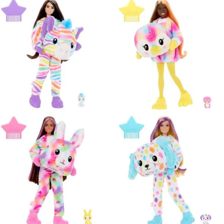 Barbie Cuttie Reveal Disfraz de Pingüino
