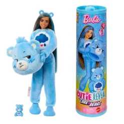 Barbie Cuttie Reveal Disfraz de Ositos Cariñositos Azul