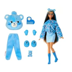 Barbie Cuttie Reveal Disfraz de Ositos Cariñositos Azul