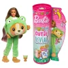 Barbie Cuttie Reveal Gatito Disfrazado de Panda Rojo
