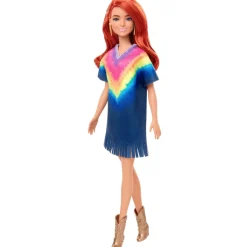 Barbie Diversidad Fashion Doll & Beauty Peliroja y Vestido Explotado