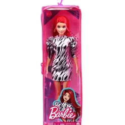 Barbie Diversidad Fashion Doll & Beauty Fashion Dress Animal Print