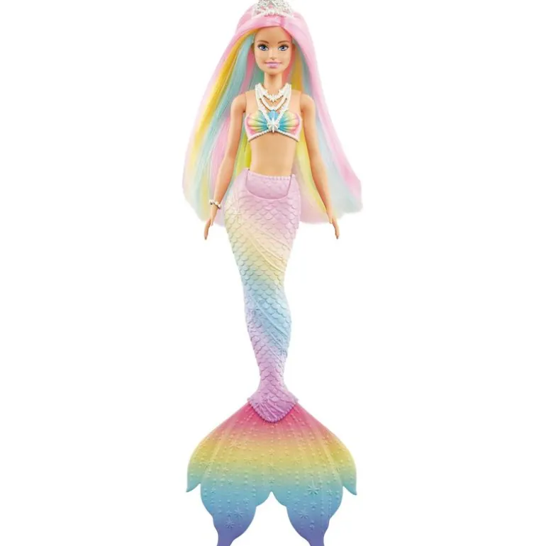 Barbie Dreamtopia Sirena Cambio de Color Agua GTF89