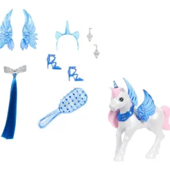 Barbie Fantasía Edición de Colección Zafiro con Pegaso