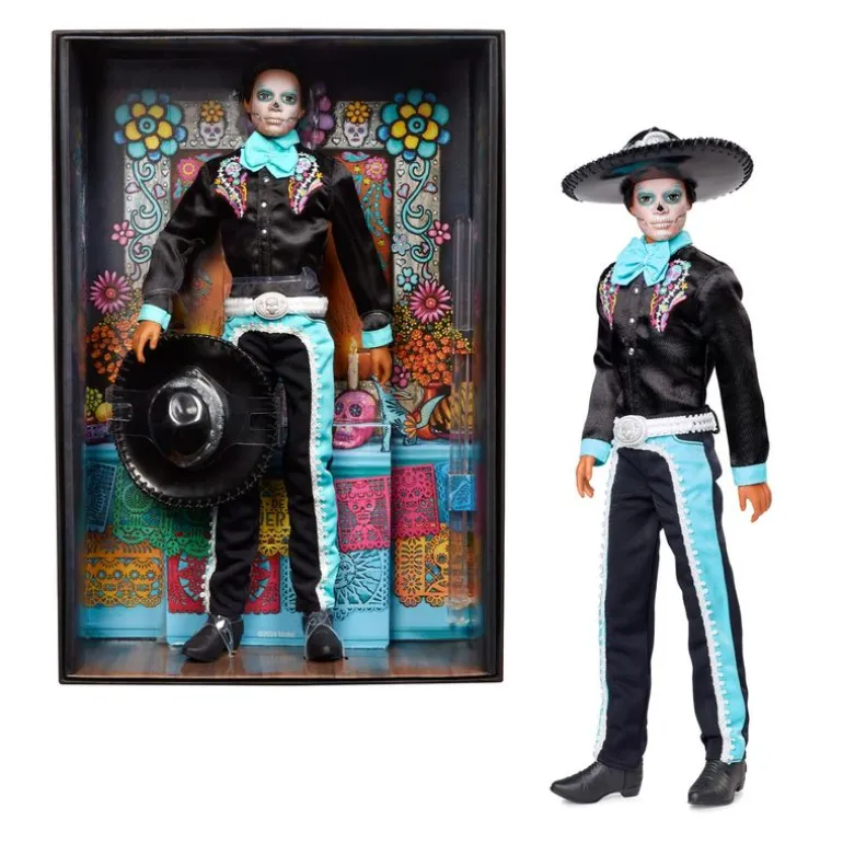 Barbie Fashion Doll Ken Día de Muertos 2024
