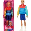 Barbie Fashion Doll & Beauty Ken Chamarra Aesthetic y Boardshorts