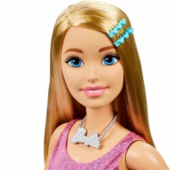 Barbie Fashion Dolls Estatura de 71 cms Vestido Rosa