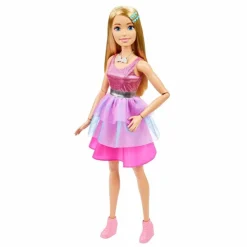 Barbie Fashion Dolls Estatura de 71 cms Vestido Rosa