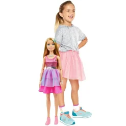 Barbie Fashion Dolls Estatura de 71 cms Vestido Rosa