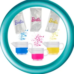 Barbie Fashion y Beauty Set de Tienda de Té con Muñeca y más de 20 Accesorios