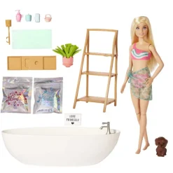 Barbie Fashion y Belleza Set de Juego de Baño de Burbujas