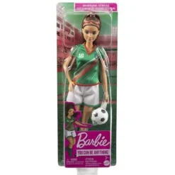 Barbie Futbolista Jersey Alternativo Selección Mexicana