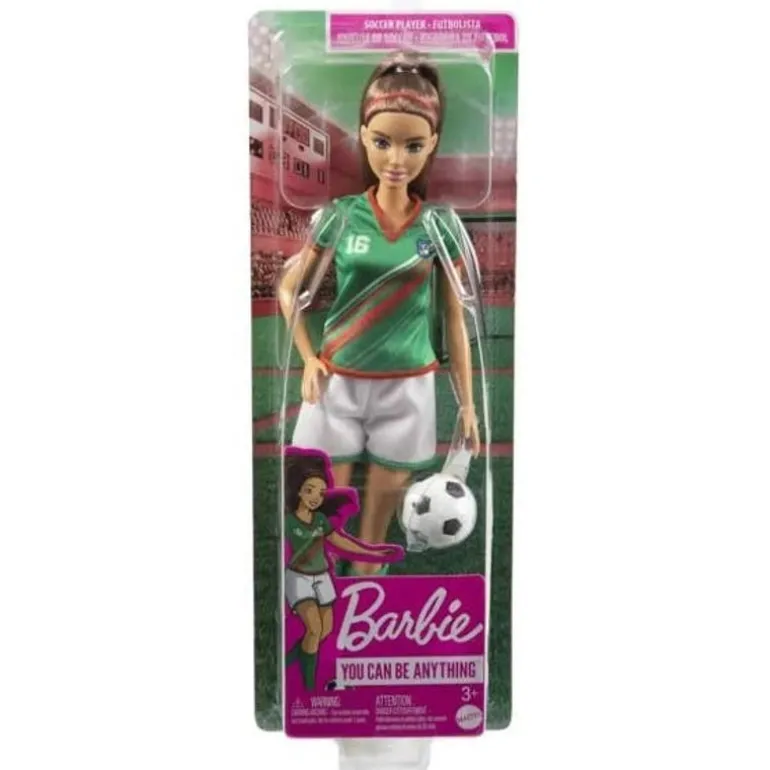 Barbie Futbolista Jersey Alternativo Selección Mexicana