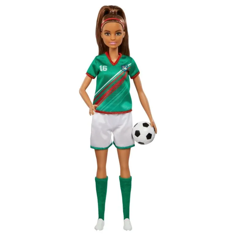 Barbie Futbolista Jersey Alternativo Selección Mexicana