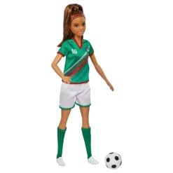 Barbie Futbolista Jersey Alternativo Selección Mexicana