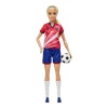 Barbie Futbolista Jersey Rojo