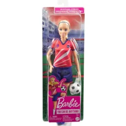 Barbie Futbolista Jersey Rojo