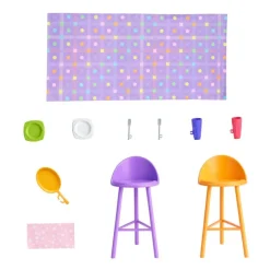 Barbie Glam Set Getaway House con 4 Áreas de Juego: Cocina, Baño, Dormitorio y TV Room