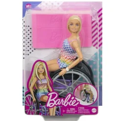 Barbie Inclusión Fashion Doll & Beauty con Silla de Ruedas