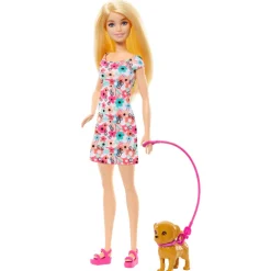 Barbie Inclusión Paseo Perrito con Silla de Ruedas