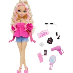 Barbie Malibú con 9 accesorios