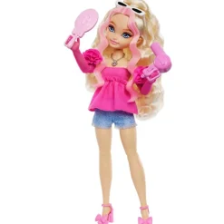 Barbie Malibú con 9 accesorios
