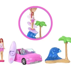 Barbie Mini BarbieLand Paquete de Vehículos para Muñecas JGL30