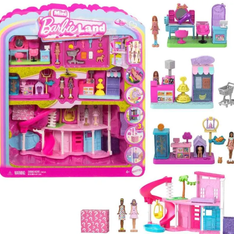 Barbie Mini BarbieLand Set de Juego Paquete Mundo Miniatura JGL31