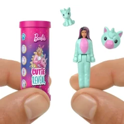 Barbie Mini Muñeca Cuttie Reveal Disfraz de Animalitos
