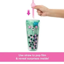 Barbie Muñeca Sorpresa Boba Tea Verde
