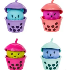 Barbie Muñeca Sorpresa Boba Tea Coral