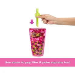 Barbie Muñeca Sorpresa Boba Tea Coral