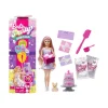 Barbie Party Unboxed Muñeca Fiesta Mascotas Vestido Morado JFG68-