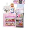 Barbie Profesiones Barista con Set de Juego de Cafetería