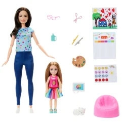 Barbie Profesiones Terapia de Arte Set con Accesorios