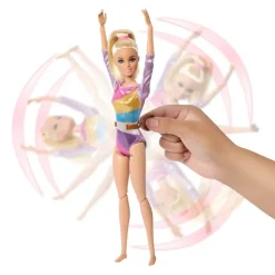 Barbie Rubia Profesiones Gimnasta con Set y Accesorios