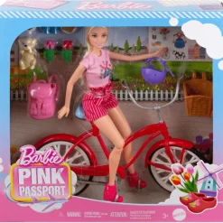 Barbie Set Bicicleta con Perrito