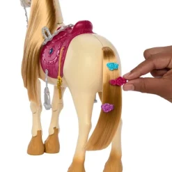 Barbie set de Juego Caballo con Pelo para Peinar y 11 Accesorios