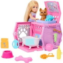 Barbie Set de Juego Chelsea Fiesta de Perritos JDF89