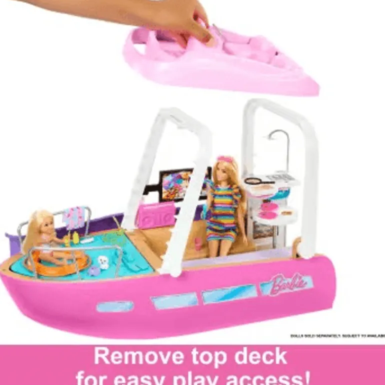 Barbie Set de Juego Yate de los Sueños HJV37