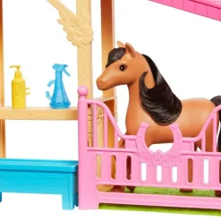 Barbie Set de Juegos Establo de los Caballos